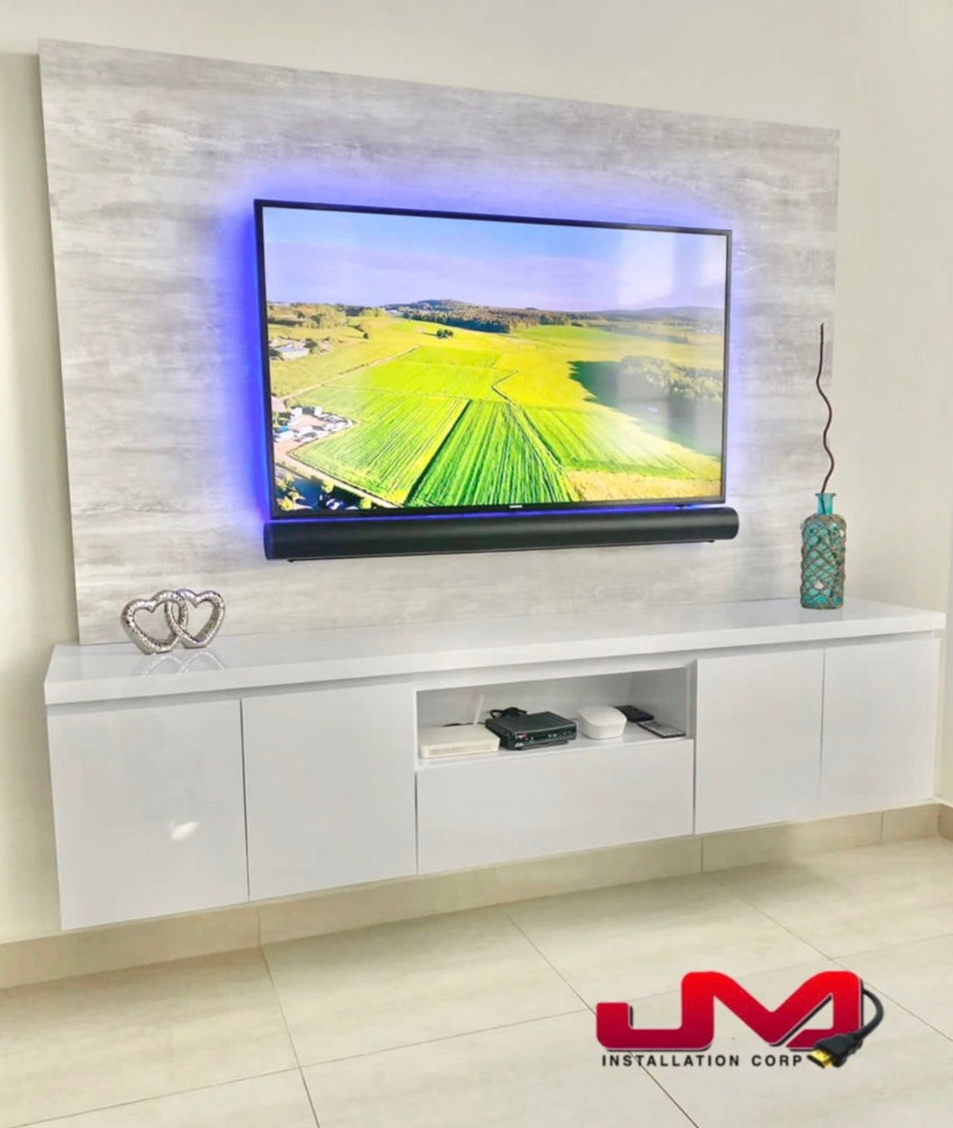 6' Modern PVC TV Floating Cabinet